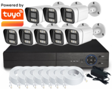 8 Channels POE NVR CCTV Camera Kit