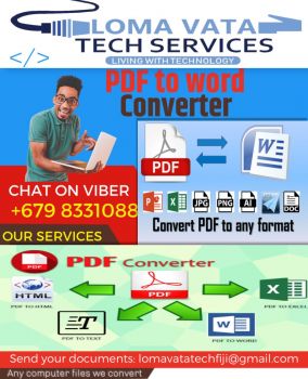 Convert PDF to Word, PFD to Excel