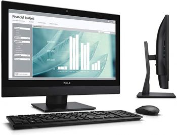 Dell OptiPlex 7440 AIO 24 FHD Screen All-in-One Computer Quad Core i7 6700 3.40GHz, 16GB Ram 512GB SSD, Windows 10 Pro 64