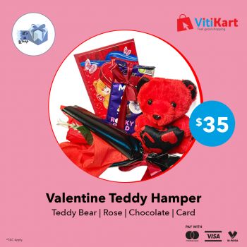 Valentine Teddy Hamper