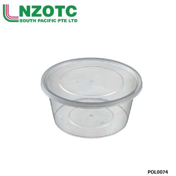 ROUND CONTAINER WITH LID 