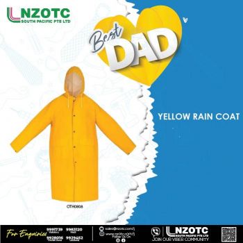 YELLOW RAIN COAT