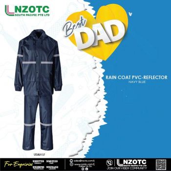 RAIN COAT PVC- REFLECTOR