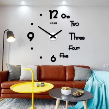 DIY 3D Wall Clock-WC01