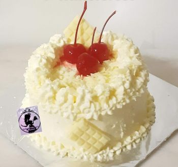 White Forest Cake - Vegetarian