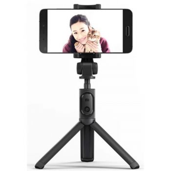 XIAOMI MI TRIPOD BLUETOOTH SELFIE STICK -BLACK WITH BLUETOOTH SHUTTER REMOTE