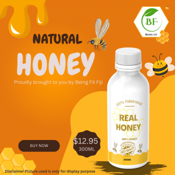 Being Fit Raw Natural Honey – 300ml