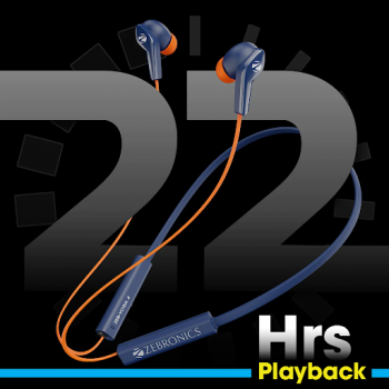 ZEBRONICS WIRELESS NECK BAND EARPHONE