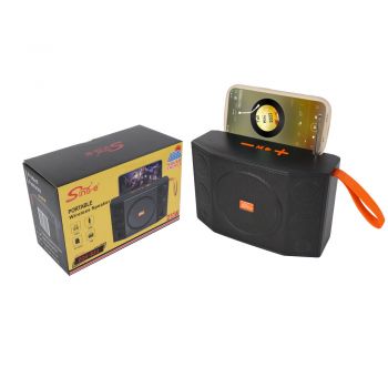 2.5” Speaker With  Solar Panel USB / FM